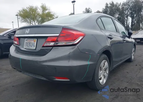 2013 Honda Civic Lx z USA, uszkodzony, nr VIN 19XFB2F51DE228119